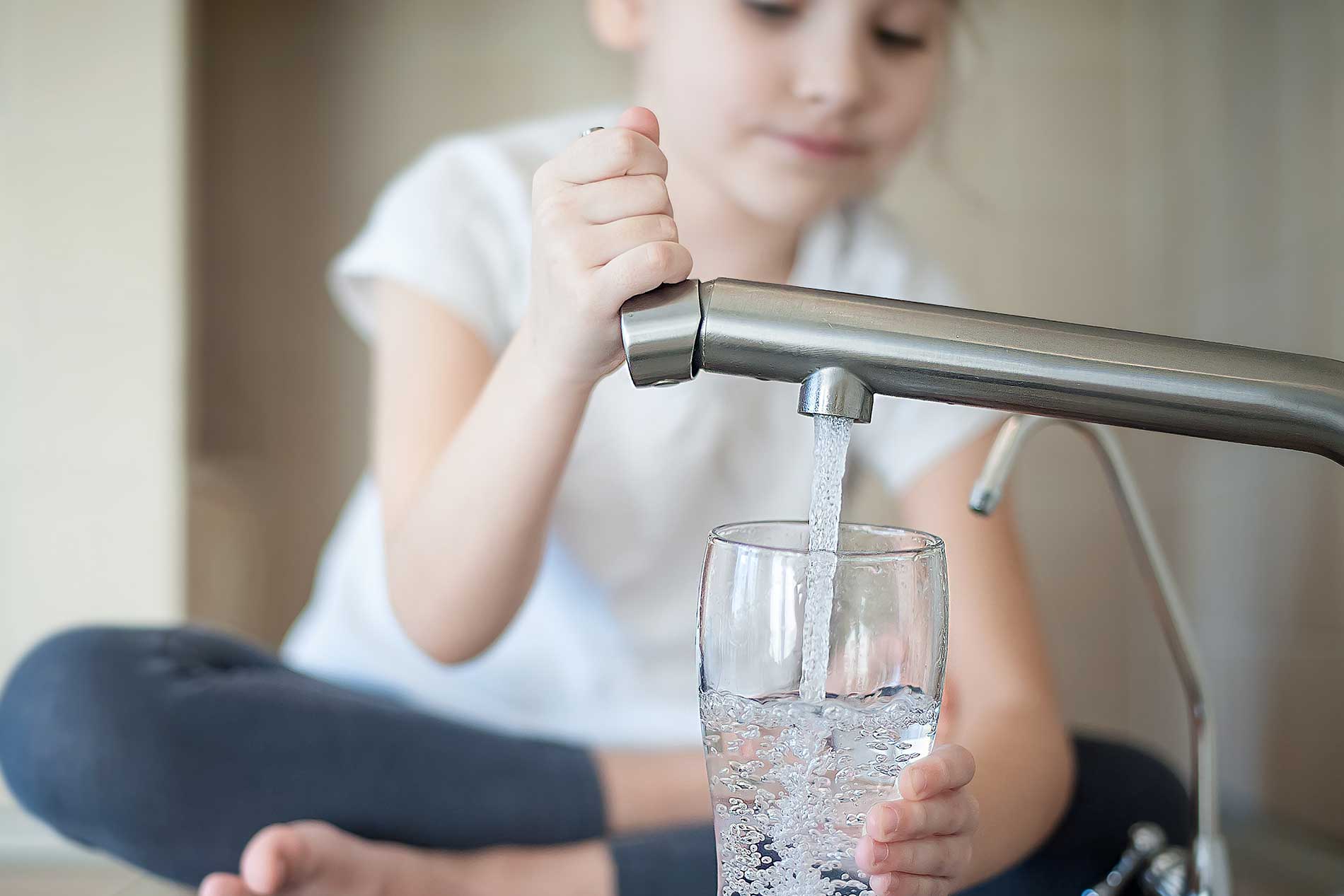Water purification process in homes Water purification process in homes